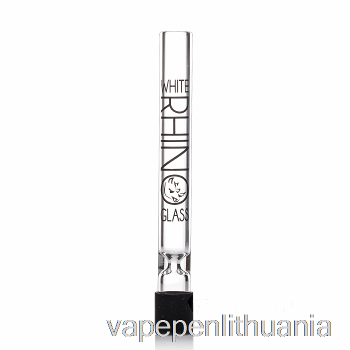 Baltas Raganosis Stiklas Chillum Skaidrus Vape Skystis